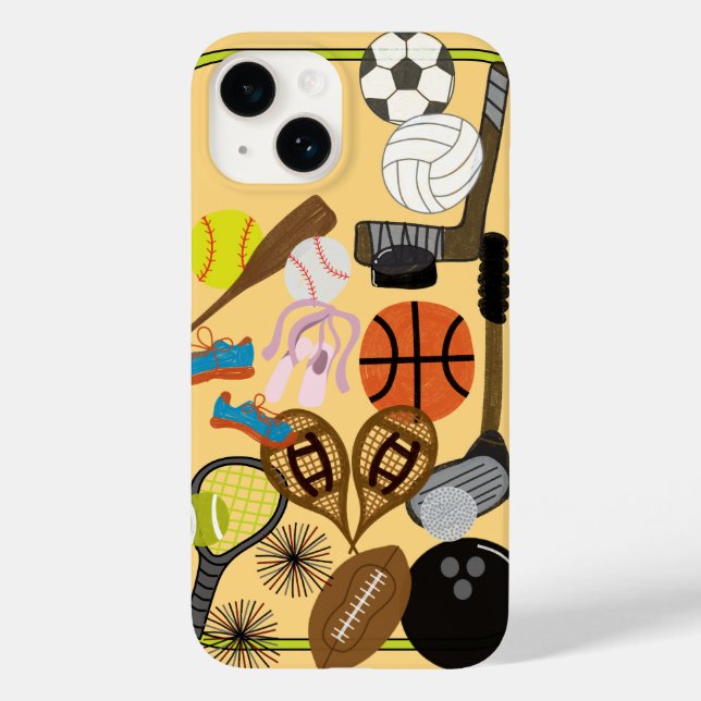 Sports Case-Mate iPhone Case (Back)