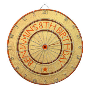 Sports Celebration Kids Modern Cool Birthday Dartboard