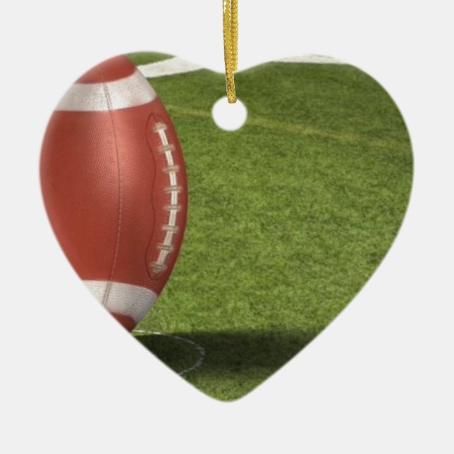 sports ceramic tree decoration (Front)
