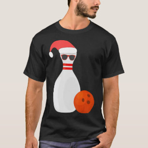 Sports Christmas Bowling  - Snowman Bowling  T-Shirt