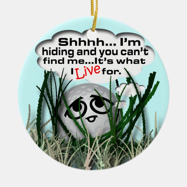 Sports Christmas Ceramic Tree Decoration (Front)