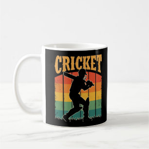 Sports Cricket Player – The Gentleman’s Game  Coffee Mug