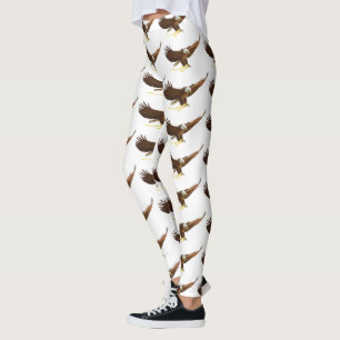 Sports eagle bird Personalise Destiny Destiny'S Leggings