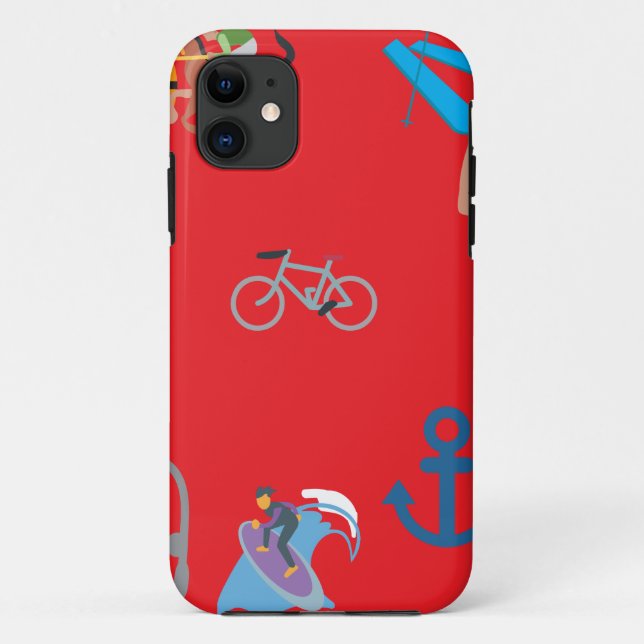 sports emoji Case-Mate iPhone case (Back)