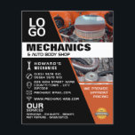 Sports Engine, Auto Mechanic & Repairs Advertising Flyer<br><div class="desc">Sports Engine,  Auto Mechanic & Repairs Advertising Flyers By The Business Card Store.</div>