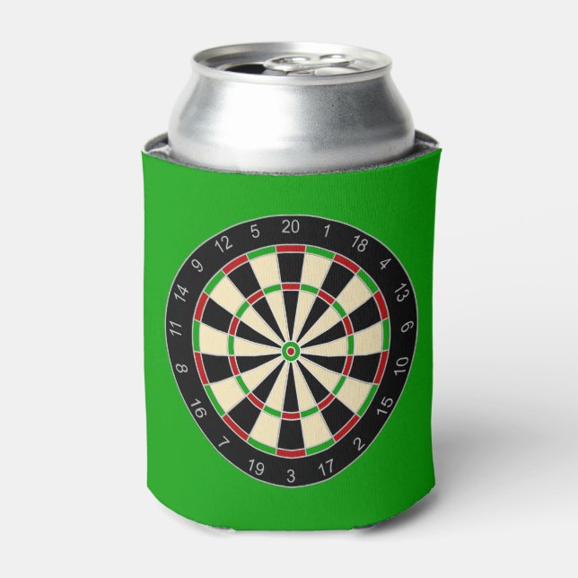 Sports Equipment - Dartboard 1 Can Cooler (Can Front)