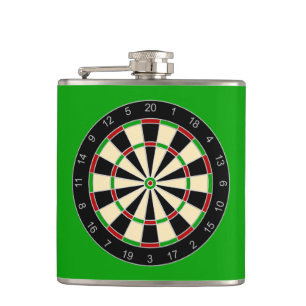 Sports Equipment - Dartboard 1 Hip Flask