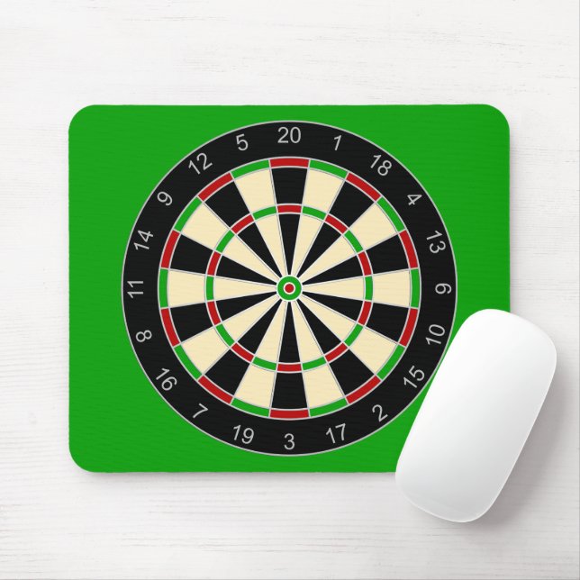 Sports Equipment - Dartboard 1 Mouse Pad (With Mouse)