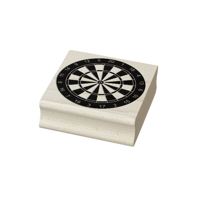 Sports Equipment - Dartboard 1 Rubber Stamp (Stamp)