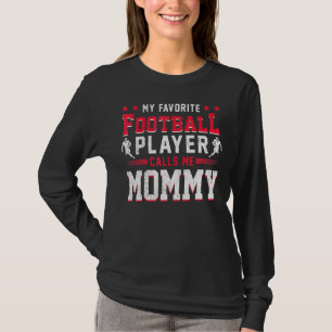 Sports Fan American Football Player Mummy Football T-Shirt