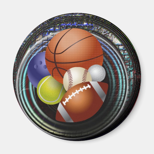 Sports Fan Magnet (Front)
