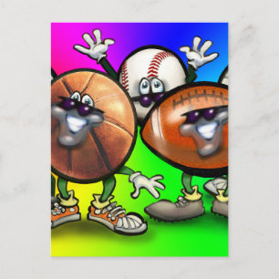 Sports Fan Postcard