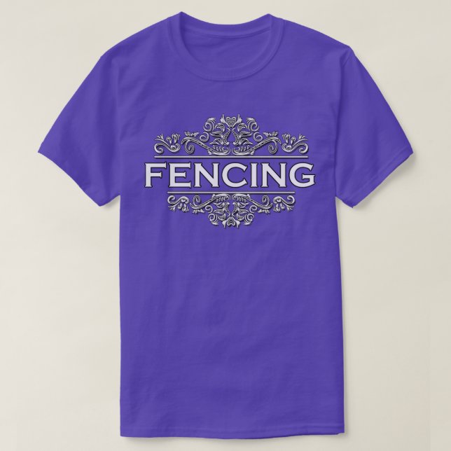 Sports Fencing1  T-Shirt (Design Front)