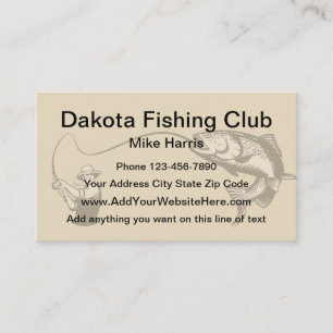 Sports Fishing Business Cards