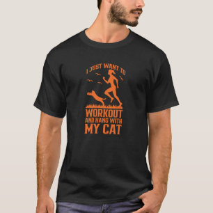 Sports Fitness Bodybuilding Workout Weightlifting T-Shirt