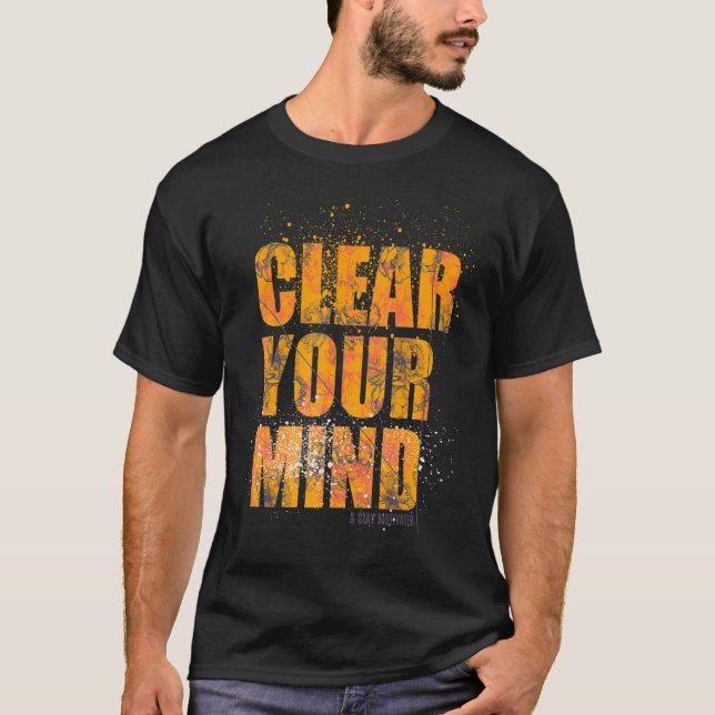 Sports Fitness Workout Gym Clear Your Mind Yoga Me T-Shirt (Front)