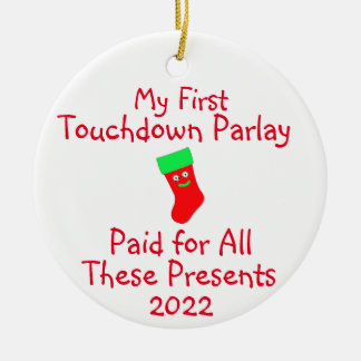 Sports Gambling Ceramic Ornament