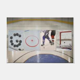 Sports Game Decor, Hockey Playground Doormat