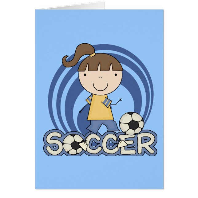 Sports Girl - Soccer T-shirts and Gifts (Front)