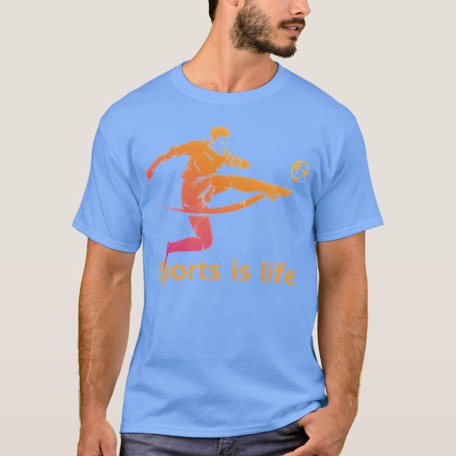 Sports is life shirt boy friend (Front)