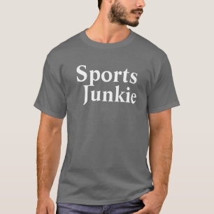 Sports Junkie Mens Dk Grey T-Shirt