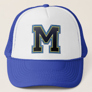 Sports Letter M Trucker Hat