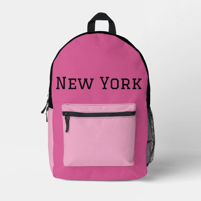 Sports Line Collection -  Printed Backpack (Front)
