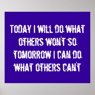 Sports Motivational Poster