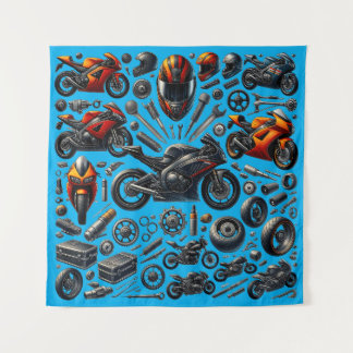 Sports Motorcycles: Speed and Performance Tapestry