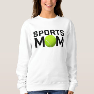 Sports Mum Tennis Design Sweatshirt