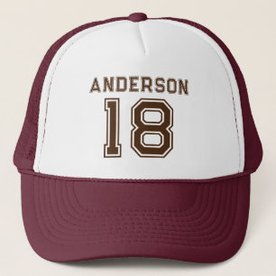 Sports Name Number Your Favourite Player Trucker Hat