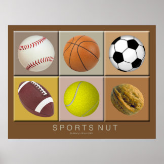Sports Nut Poster