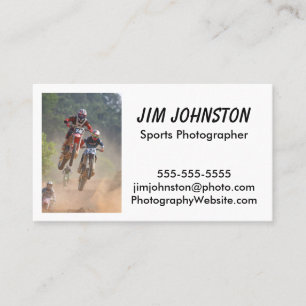 Sports Photography Business Card