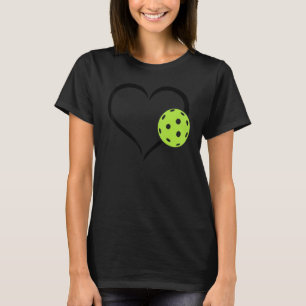 Sports Pickleball Player Pickleball Heart Pickleb T-Shirt