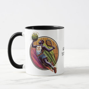 Sports Pickleballer Playing Multisport Player Mug
