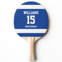 Sports Player Royal Blue and White