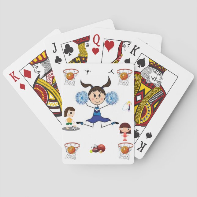 Sports Playing Card Deck (Back)