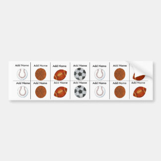 Sports Sippy Cup Labels