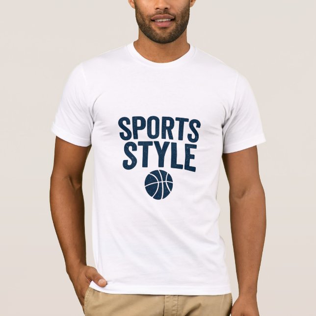 Sports Style  T-Shirt (Front)