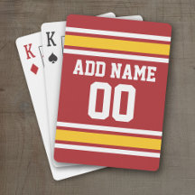 Sports Team Football Jersey Custom Name Number