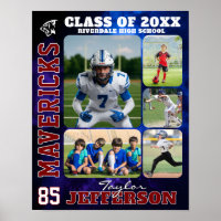 Sports Team High School Senior Day Picture Collage