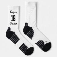 Sports Team Number Name White Script Baseball