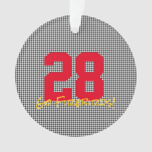 Sports Team Number Nickname Player Photo Fan Club Ornament