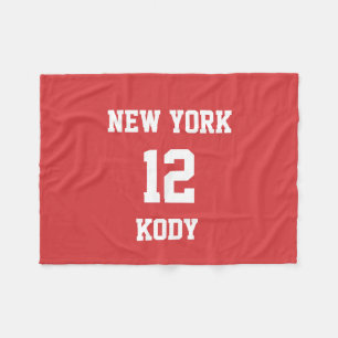 Sports Team Your Own Jasper Fleece Blanket