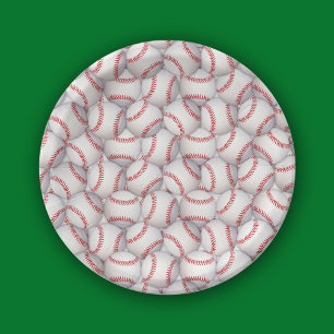 Sports Theme Baseball Birthday Paper Plates