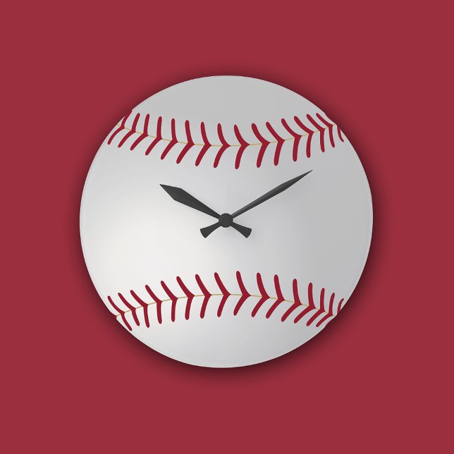Sports Theme Baseball Wall Clock (Creator Uploaded)
