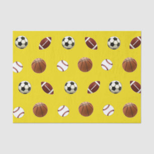 Sports Themed Gift Tissue Paper