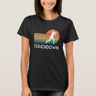   Sports Touchdown Baseball Player Retro Apparel T-Shirt