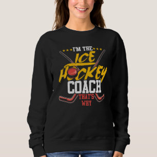 Sports Trainer Ice Hockey Coach Training Coach Sweatshirt