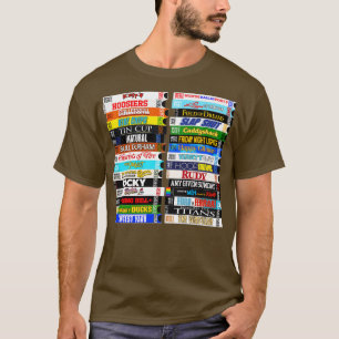 Sports VHS Stacks T-Shirt